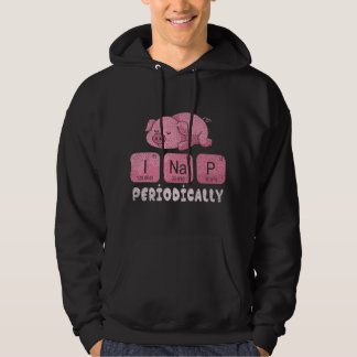 Süße Bauernhoftiere Schlafender Periodensystem PJ Hoodie
