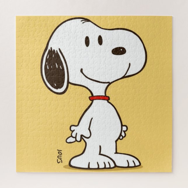 Süße Beagle-Cartoon-Figur-Illustration (Vertikal)