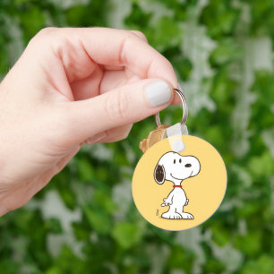 Süße Beagle-Cartoon-Figur-Illustration Schlüsselanhänger