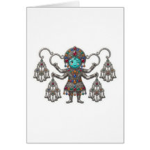 Süße Berber Amazigh Fibel Khalla Kawaii Aufkleber