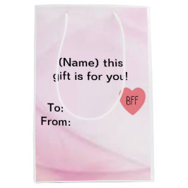Süße beste Freundinnen Mittlere Geschenktüte