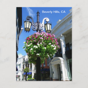 Süße Beverly Hills Postkarte! Postkarte