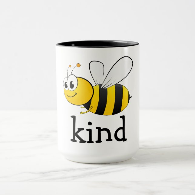 Süße Biene nett  Tasse (Zentrum)