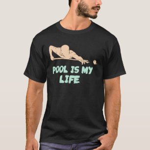 Süße Billard-Shirts Billard Ist Mein Leben Billa T-Shirt
