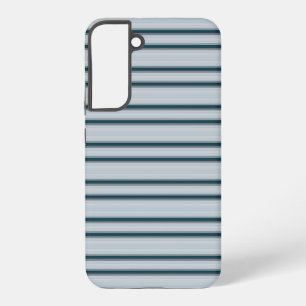 Süße blau-graue Streifen Samsung Galaxy Hülle