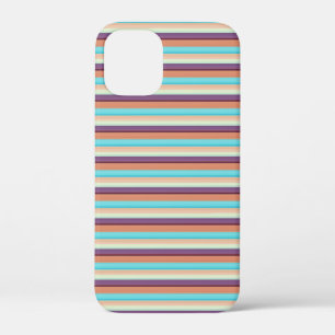 Süße blaue braune Streifen  Case-Mate iPhone Hülle