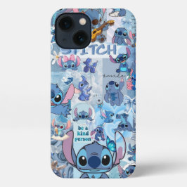 Süße blaue Cartoon-Alien-Handyhülle iPhone Hülle