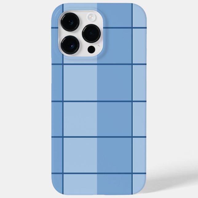 Süße blaue Häkchen Case-Mate iPhone 14 Pro Max Hülle (Rückseite)