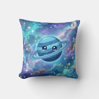 Süße blaue Planet-Galaxie-Kissen Kissen