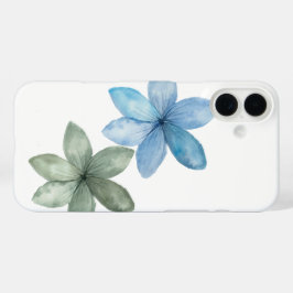süße blaue und grüne Handyhülle iPhone 16 Plus Hülle