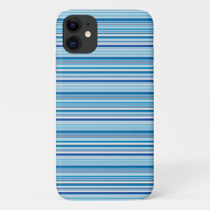 Süße blaue weiße Streifen Case-Mate iPhone Hülle