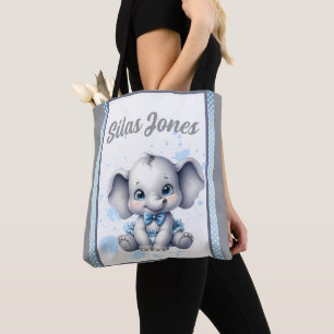 Süsse Blue Elephant - Little Peanut Tasche