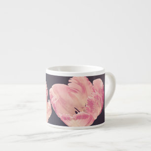 Süße blühende Tulpen - Personalisiert Espressotasse