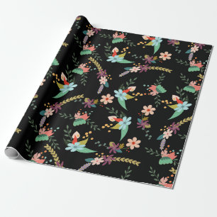 Süße Blumen Geschenkpapier
