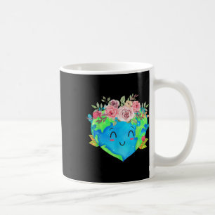 Süße Blumen Krone Planet Frühling Natur Frieden Er Kaffeetasse