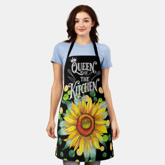 Süße Blumen-Schürze, Königin der Küche Frauengesch Schürze