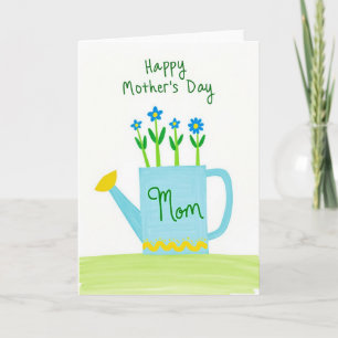 Süße Blumenkarte für Mama Karte