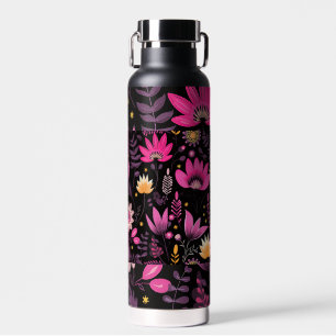 Süße Blumenmuster Trinkflasche