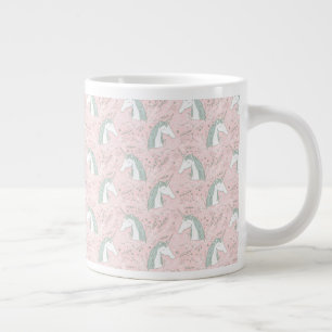 Süße Blütenmuster Jumbo-Tasse