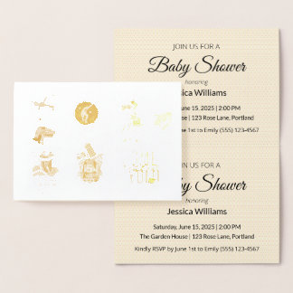 Süße Boho-Baby-Party UPDATE Folienkarte