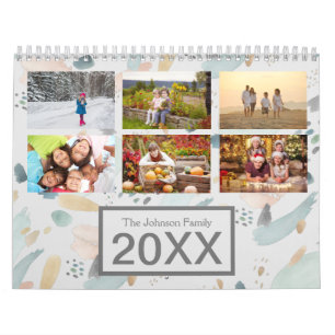 Süße Boho-Familie Erstelle Dein eigenes Foto Kalender