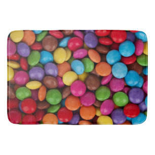 Süße Bonbons Badematte