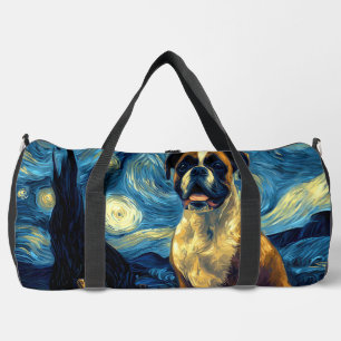Süße Boxer Halloween Jack O Lantern Kürbis Gesicht Duffle Bag