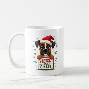 Süße Boxer-Hund-Hunde-Weihnachten Schön Habe mein  Kaffeetasse