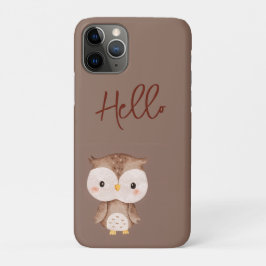 Süße braune Eule Case-Mate iPhone Hülle