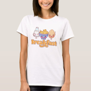 Süße Breakfast-Foodie-Grafik T-Shirt