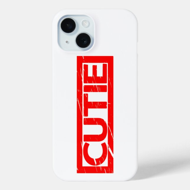 Süsse Briefmarke Case-Mate iPhone Hülle (Rückseite)