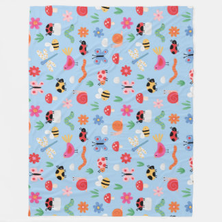 Süße Bugs Kinder Fleece Decke