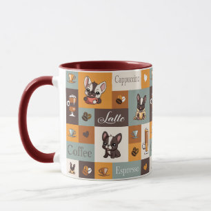 Süße Bulldogge Kaffee Liebe Tasse