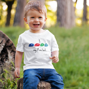 Süße bunte Candy-Schrift 2T bis 5/6T Fein-Jersey Kleinkind T-shirt
