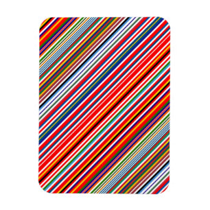 Süße bunte Dekorstreifen Magnet