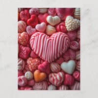 Süße bunte Herzen Valentinstag