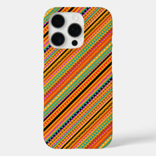 Süße bunte native aztekische Musterdesign iPhone 16 Pro Hülle