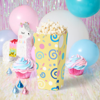 Süße bunte Party-Muster Geschenkschachtel