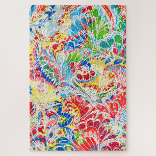 Süße bunte vintage Blumen