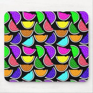 Süße bunte Wassermelonen-Muster Mousepad