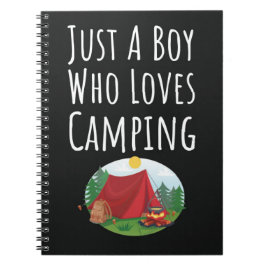 Süße Camping-Geschenke für Babyboys Kinder Camper Notizblock