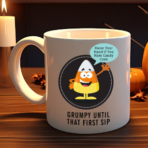 Süße Candy Corn Figur individuell anpassbar Hallow Kaffeetasse