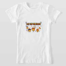 Süße Candy Corn Halloween-Party T-Shirt