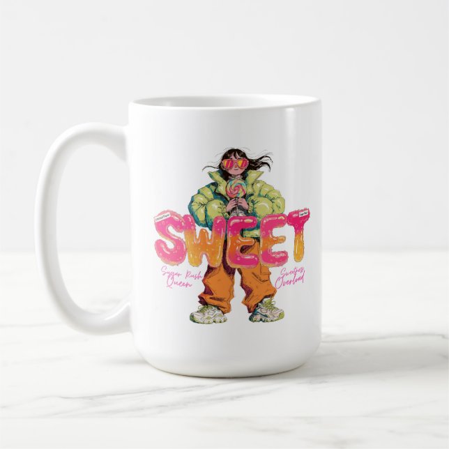 Süße Candy Girl Tasse (Links)