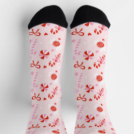 Süße Candy Pink Socken
