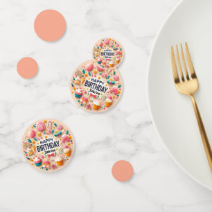 Süße Candyland Cupcake & Lollipop Alles Gute zum G Konfetti