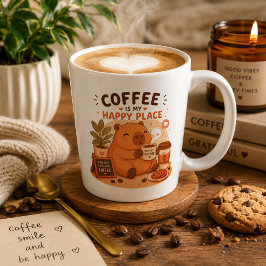 Süße Capybara-Kaffeetasse | Kawaii-Kaffee-Liebhabe Milchtasse