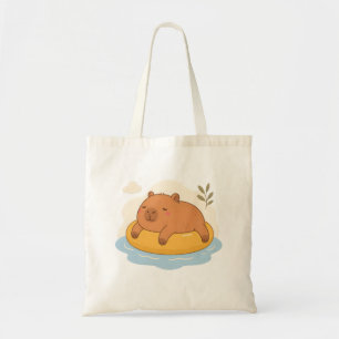Süße Capybara-Pool-Schwimmhilfe Sommer-Chill-Tasch Tragetasche