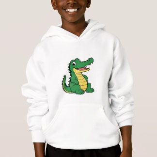 Süße Cartoon-Alligator Lustige Später Gator Kapuze Hoodie
