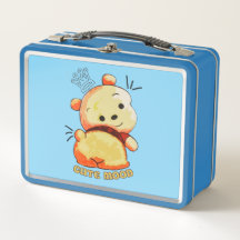 Süße Cartoon-Bär-Metall-Lunchbox